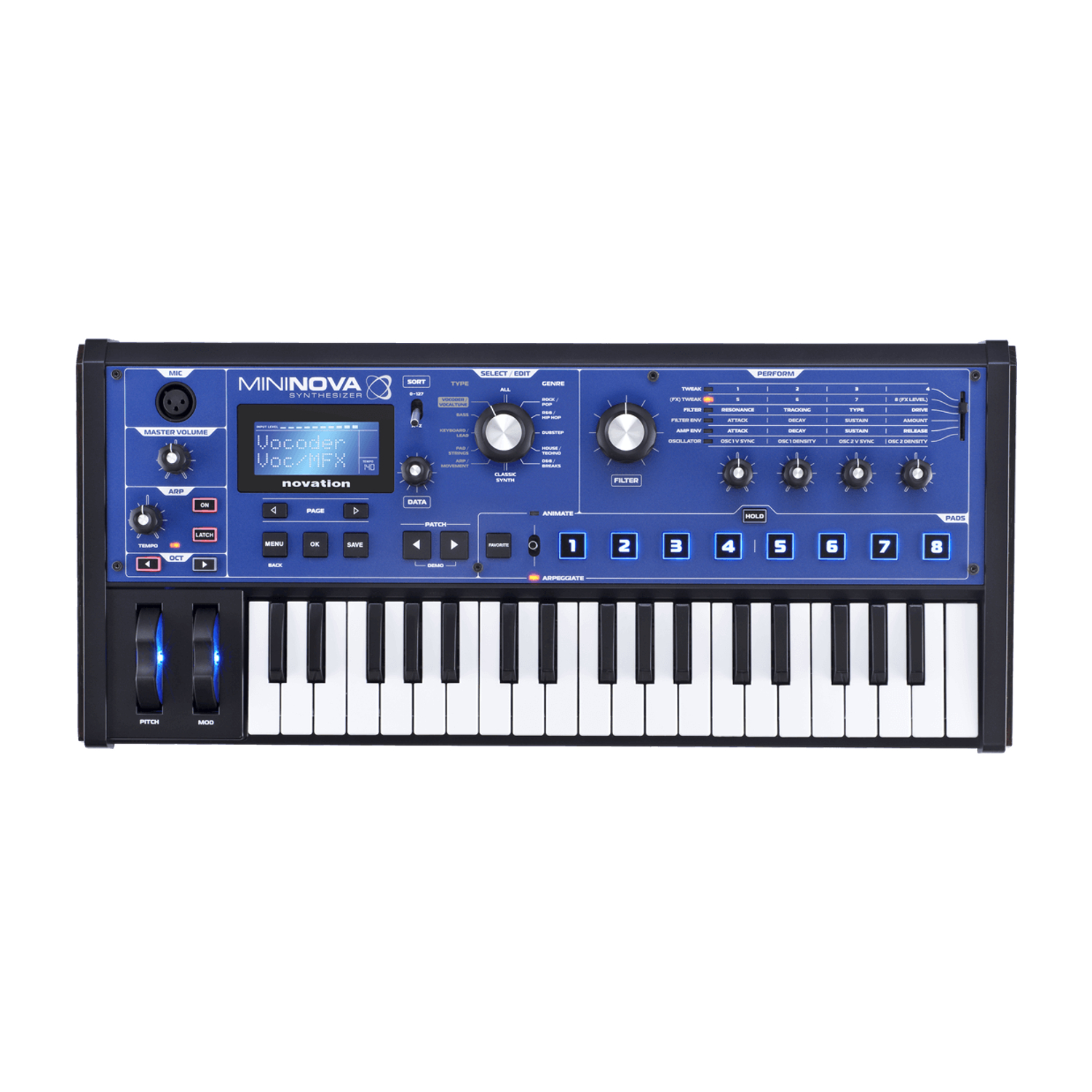 Novation MiniNova - Spare Parts